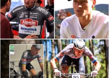 Mathieu van der Poel wil de vloek van het mountainbiken doorbreken tijdens het WK in Les Gets: “Mijn doel is om overeind te blijven”