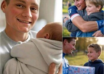 Negen jaar geleden nam Mathieu van der Poel een verlaten kind in huis – vandaag bracht hun verhaal hem tot tranen