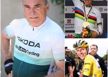 Bernardovo Hinaultovo darilo Tadeju Pogačarju: Brezčasno kolo, brezčasno sporočilo