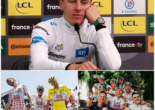 SVET KOLESARSTVA ŠOKIRAN: Pogačar zavrača ponudbo v višini 150 milijonov dolarjev in izjavlja večno zvestobo ekipi UAE Emirates