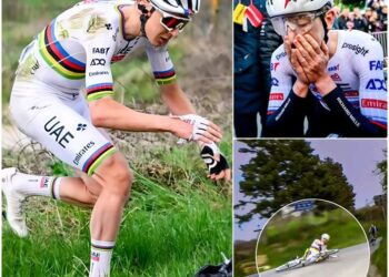 Solze na cesti: Tadej Pogačar šokiral svet po grozljivih poškodbah 💔