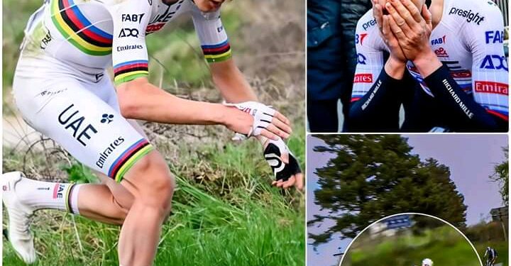 Solze na cesti: Tadej Pogačar šokiral svet po grozljivih poškodbah 💔