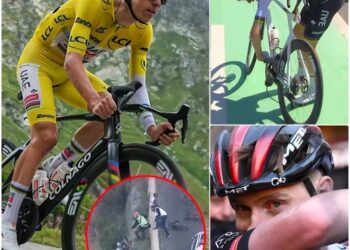 Žalostna novica: Tadej Pogačar se je po mehanskih težavah ponesrečil na dirki za Veliko nagrado Québeca