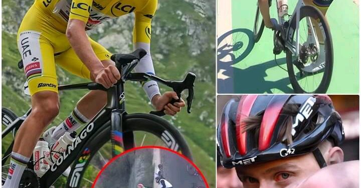 Žalostna novica: Tadej Pogačar se je po mehanskih težavah ponesrečil na dirki za Veliko nagrado Québeca