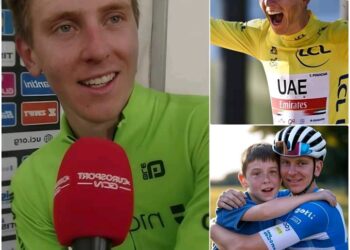 Tadej Pogačar je bil ganjen, ko je ponovno srečal fanta, ki ga je pred 10 leti rešil s smetišča – Skrivnost njegovega junaškega dejanja vas bo pustila brez besed