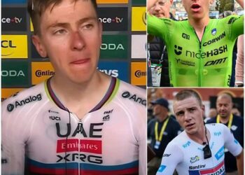 Pred 9 minutami: Eksplozivna drama med Tadejem Pogačarjem in Remcom Evenepoelom pretresa kolesarski svet