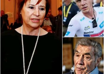 🚨 NIEUWS: Claudine Acou, de vrouw van Eddy Merckx, roept fans op Remco Evenepoel te boycotten — De ware reden maakte iedereen sprakeloos! 😱🇧🇪