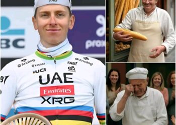 🎈🔑 »Lastnik pekarne, ki ni nikoli nehal verjeti: Solzno srečanje s Tadejem Pogačarjem, ki je stopilo srce celega mesta«