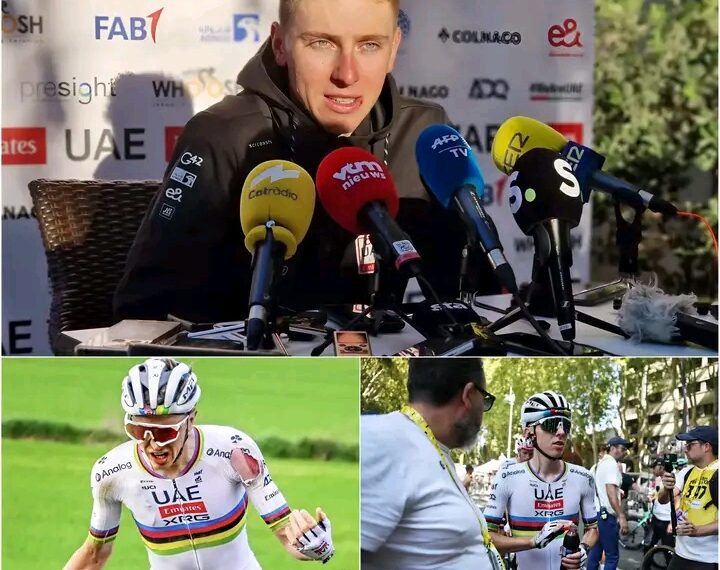 🚨 PRED 5 MINUTAMI: Kaos na kolesarskem turnirju Andorra! Tadej Pogačar nenadoma zapusti tiskovno konferenco – novinarji osupli, soigralci otrpnili v tišini!