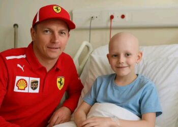 The Day the Iceman Cried: Inside Kimi Räikkönen’s Quiet Hospital Visit That Gave a Young Cancer Fighter the Strength to Believe Again