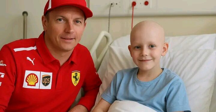 The Day the Iceman Cried: Inside Kimi Räikkönen’s Quiet Hospital Visit That Gave a Young Cancer Fighter the Strength to Believe Again