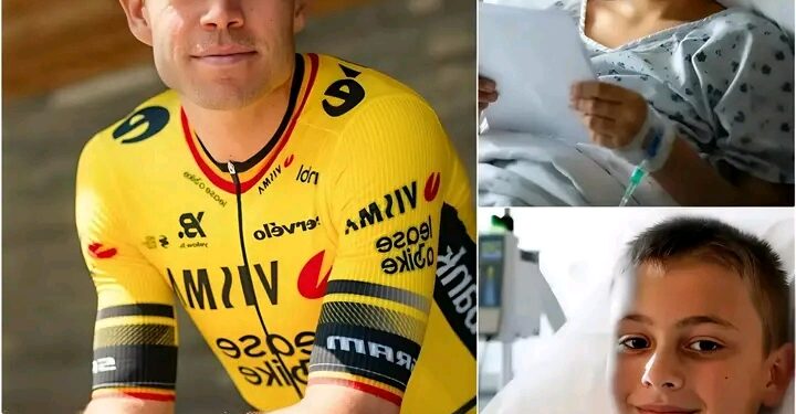 “Ik wil Wout van Aert maar één keer zien rijden voordat ik sterf.” De brief die de wielerwereld stillegde