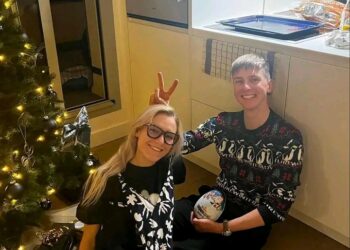 Tadej Pogačar in Urška Žigart delita iskreno božično sporočilo z navijači