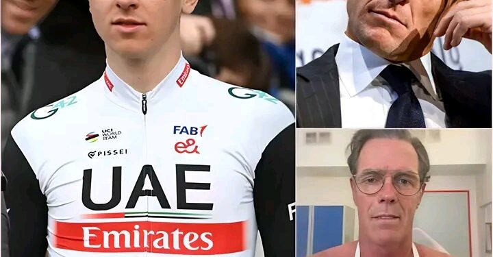 🔥 PRED 5 MINUTAMI: Tadej Pogačar se je zjokal, ko je branil Maria Cipollinija, medtem ko je kolesarski svet izbruhnil