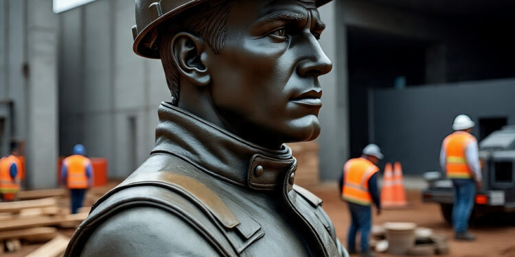 Ensimmäinen vilaus kuolemattomuuteen: Kimi Räikkösen muistomerkki on 50-prosenttisesti valmis, kun tunnettu kuvanveistäjä muuttaa Töölönlahden puiston ajattomaksi kunnianosoitukseksi Suomen jääkylmälle kilpa-ajolegendalle