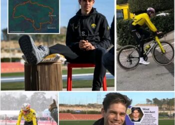 Weer een stap in de goede richting: Wout van Aert voltooit een training van 3,5 uur in Spanje.  Meer details in de reacties hieronder 👇