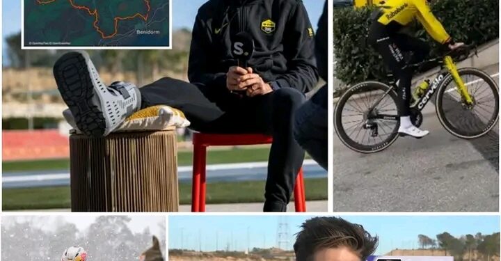 Weer een stap in de goede richting: Wout van Aert voltooit een training van 3,5 uur in Spanje.  Meer details in de reacties hieronder 👇