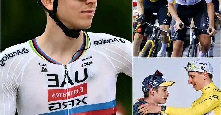 Jonas Vingegaard je Tadeja Pogačarja zasul s pohvalami, saj preprosto sporočilo z 21 besedami očara športni svet