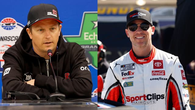 🏁 Kun Denny Hamlin sulki pois Kimi Räikkösen “kilpailijana” tämän NASCAR-cameoroolin keskellä