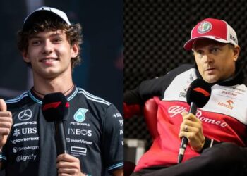 Kun ”Jäämies” Kimi Räikkönen sivuutti Kimi Antonellin