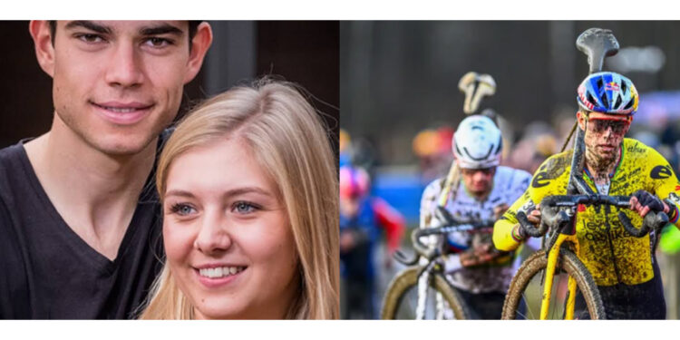 “Je zou kunnen zeggen dat Mathieu de ware liefde van mijn man is” – Wout van Aerts vrouw maakt grapje over zijn band met Van der Poel