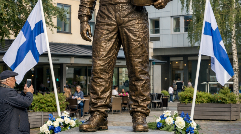 Uskomatonta! Kimi Räikkönen ikuistettiin pronssiin kotikaupungissaan lähiyhteisönsä toimesta hänen valtavan panoksensa ja omistautumisensa ansiosta – Fanit tulvivat Espooseen kunnioittamaan “Jäämiestä”