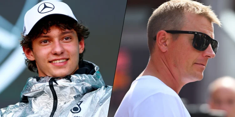 “I Understood Why They Call Him the Iceman” – Antonelli Opens Up on Experience of Meeting Namesake Kimi Räikkönen