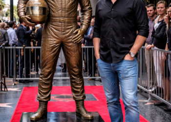 Kimi Räikkönen tekee historiaa ensimmäisenä kilpa-autolegendana, joka palkittiin kokovartaloisella pronssipatsaalla Hollywood Walk of Famella – symboli suuruudesta, perinnöstä ja vertaansa vailla olevasta ylivallasta globaalissa moottoriurheilussa