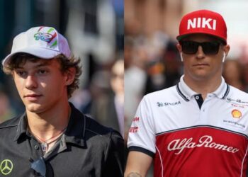 ”Hän on täysin vastakohta”: Fanit eivät yllättyneet siitä, miten Kimi Räikkönen kohteli Kimi Antonellia ensitapaamisessa