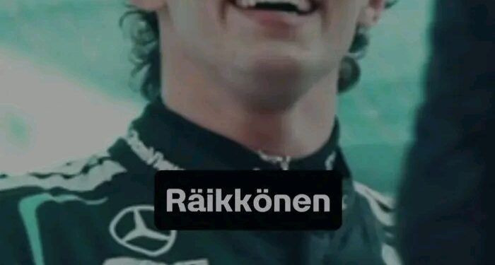 Kimi Räikkönen tykkäsi julkaisusta, jossa kuuluttaja merkitsi Kimi Antonellin nimen väärin palkintojenjakotilaisuudessa