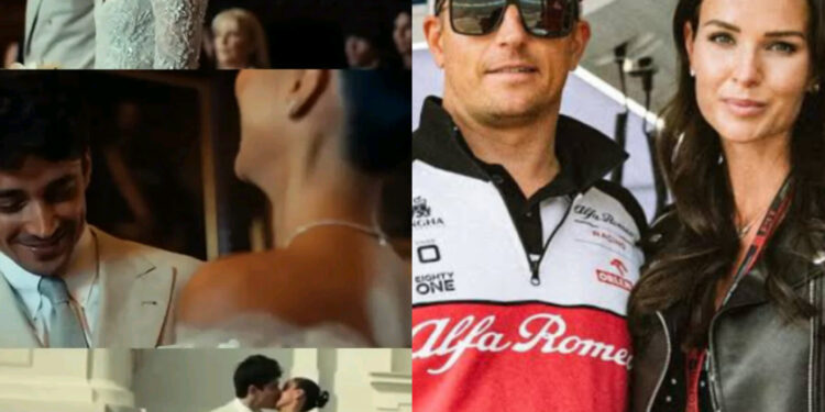 Charles Leclerc vaatii Kimi Räikköseltä ja hänen vaimoltaan Minttu Räikköseltä jälleen järkyttävän häälahjan