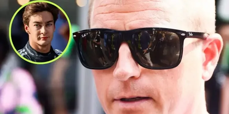 George Russell selittää, miksi nykyajan F1-fanit olisivat “tyytymättömiä” Kimi Räikköseen