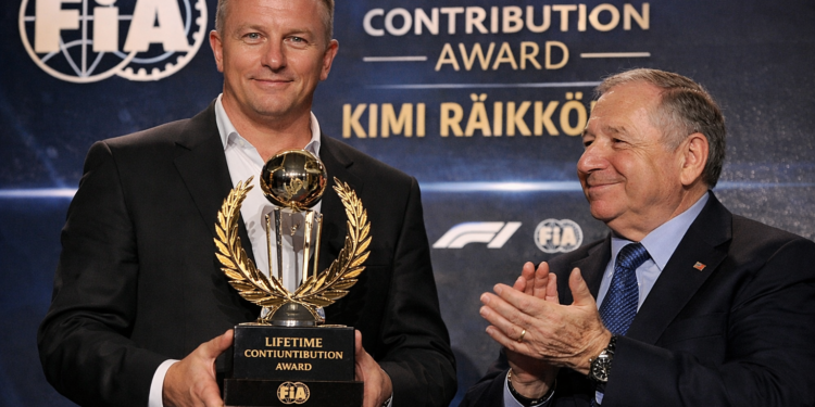 Kimi Räikkönen tekee historiaa ensimmäisenä suomalaisena kilpa-autolegendana, joka on palkittu FIA:n/Motorsportin elämäntyöpalkinnolla
