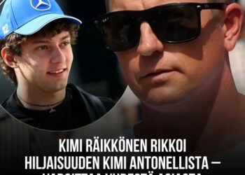 Kimi Räikkönen antoi harvinaisen haastattelun – Puhui suoraan nuoresta Kimi Antonellista 👇