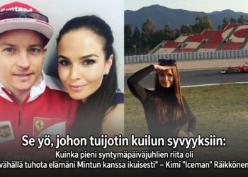 “Se yö, jolloin tuijotin kuilun syvyyksiin: Kuinka yksi syntymäpäiväjuhlien riita oli vähällä tuhota elämäni Mintun kanssa ikuisesti” – Kimi “Iceman” Räikkönen