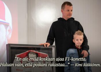 Kimi Räikkönen kertoo kaiken: Miksi kieltäydyn tekemästä pojastani Robinista toista F1-konetta