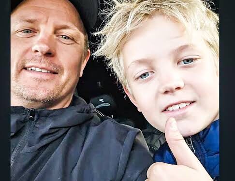 Isä, poika: Robin “Jääpoika” Räikkönen varastaa shown Unkarissa