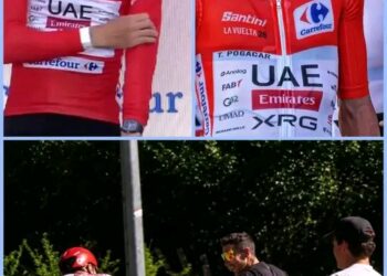 Nekaj ​​srečnih trenutkov s Pogijem 🐐🚴‍♂️👑 Med čakanjem na 5. etapo Vuelte 🇪🇦