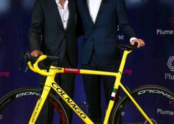 Prvak Tadej Pogačar prodaja na dražbi svoje kolo z dirke Tour de France 2025 v podporo prikrajšanim otrokom: slovenski prvak še naprej navdušuje tudi izven cest