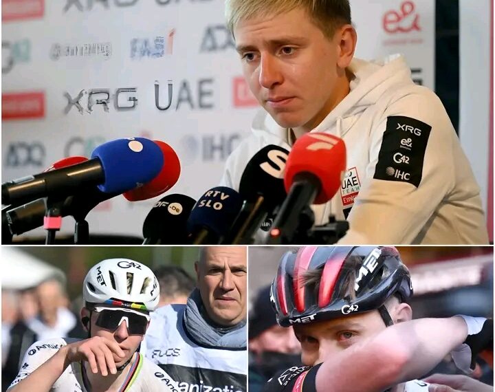 💔🚴 “Naredil sem napako, ko sem poskušal vse skupaj držati pokonci …” — Tadej Pogačar je bil pred kratkim vidno ganjen, ko je spregovoril o bolečih trenutkih in težkem obdobju, ki se je skrivalo za bliščem njegove kariere. Njegove besede so razkrile manj znano plat pritiskov, pričakovanj in izzivov, s katerimi se je moral soočiti slovenski kolesar, kar je pritegnilo veliko pozornosti kolesarskih navdušencev …