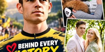 ❤️ Achter elke overwinning wacht er iemand thuis. Wout van Aert jaagt op de grootste overwinningen, maar Sarah De Bie is er altijd bij geweest: bij de triomfen, de valpartijen, de druk en de momenten die fans nooit zien.