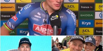 “Ik zal het proberen, dat beloof ik.” — De oprechte belofte van Mathieu van der Poel aan zijn vrouw Roxanne Bertels tijdens het WK wielrennen op de weg in 2026 raakte de fans en liet zien dat hij reed voor degene die het belangrijkst voor hem is. 💛💚