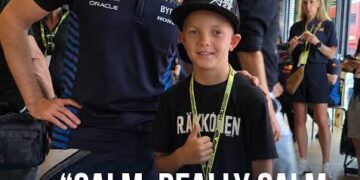 Isä, poika. Räikkösen tarina jatkuu. Vain 11-vuotias Robin pelottaa junioripiirejä jääkylmällä nopeudellaan… ja huippu-F1-tiimi lukitsi hänet tänä vuonna.