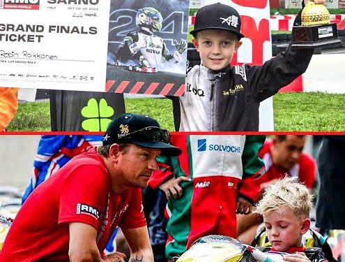 ”Robin ei koskaan ole korvaajani” — Kimi Räikkönen ja Minttu ottavat tiukan kannan poikansa kilpauraan