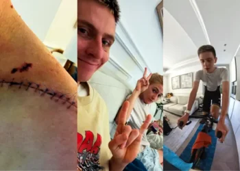 Potolčena Tadej Pogačar in Žigartova nadaljujeta tam, kjer sta ostala; ekipa UAE napoveduje dogodek »Ride with Tadej« na platformi MyWhoosh