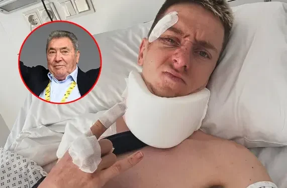 „Tudi on mora uporabiti zdravo pamet“** — Eddy Merckx opozarja Tadeja Pogačarja, naj se ne mudi na svetovno prvenstvo po padcu na Vuelti in operaciji