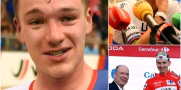 »Smešno … zakaj bi ga moral spoštovati?« – Burni izbruh Ethana Hayterja nad Tadejem Pogačarjem po uvodni etapi Vuelte 2026 in odgovor z desetimi besedami, ki je končal razpravo
